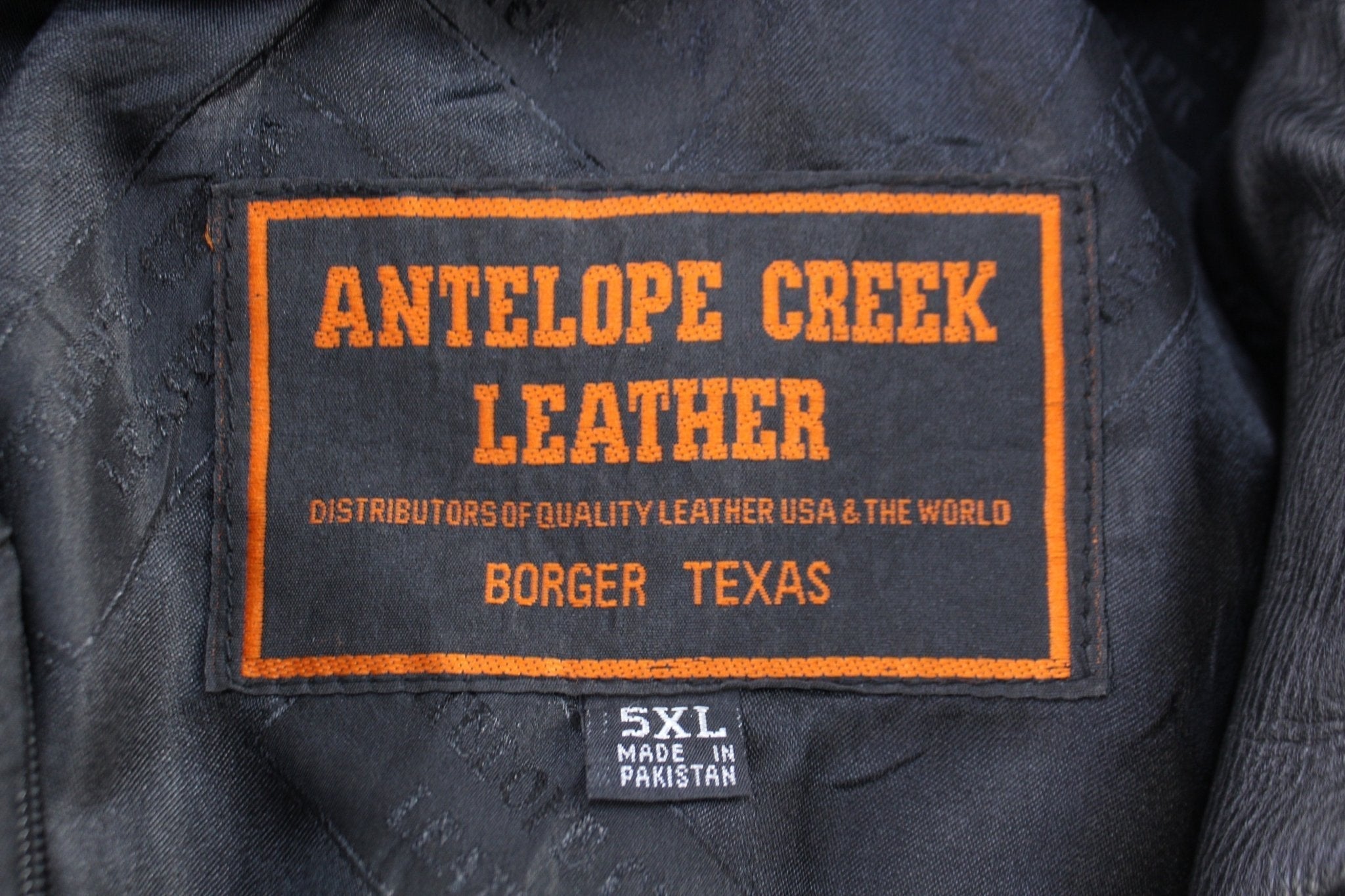 Antelope Creek Full Zip Leather Jacket - Jacket - Thrifted Threads