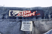 Aqua Surf Medium Wash Denim Jeans - Pants - Thrifted Threads