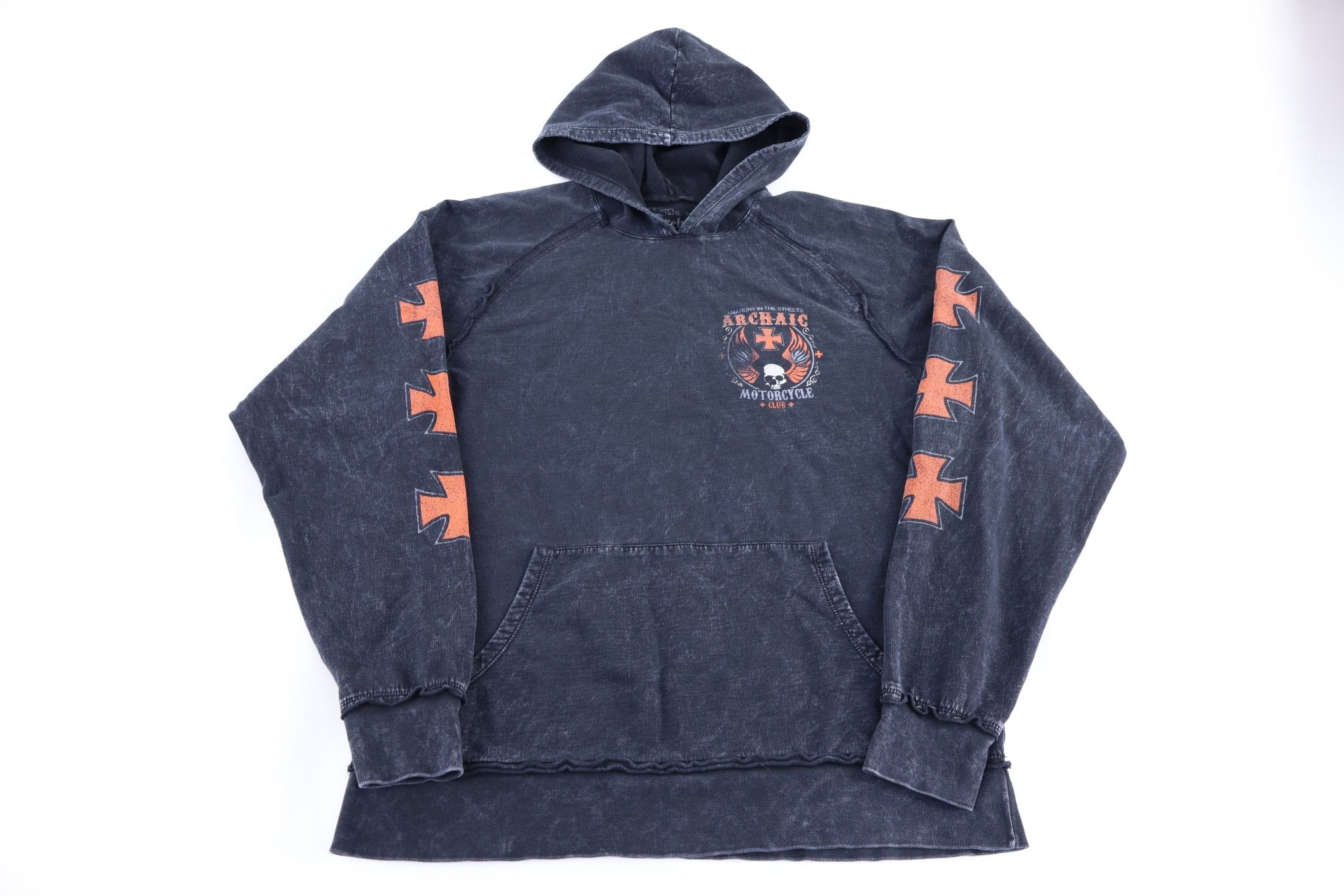 Archair Motor Club Pullover Hoodie - Jackets - Thrifted Threads