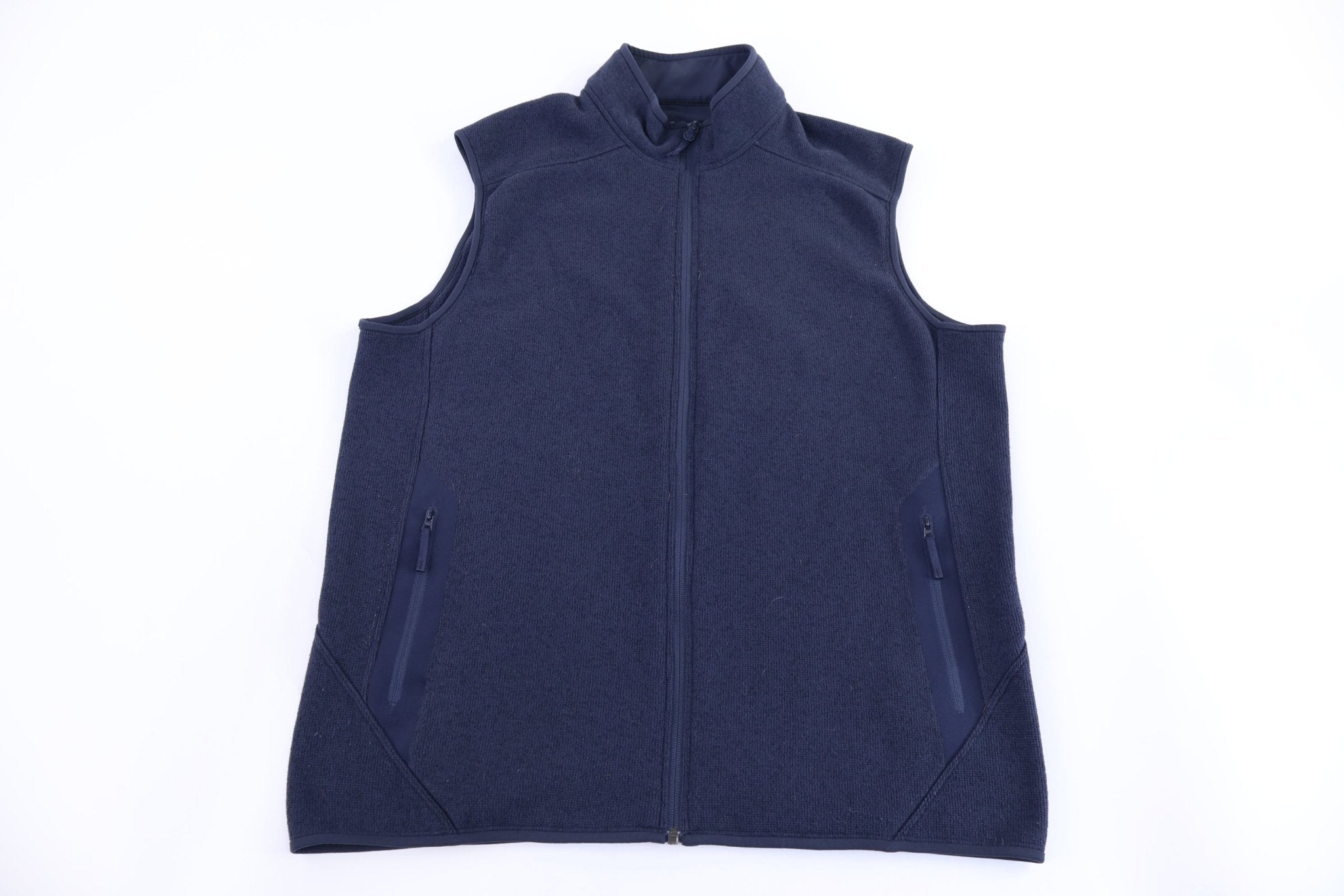 Arc'Teryx Navy Blue Full Zip Vest - Vest - Thrifted Threads