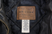 Arizona Full Zip Faux Leather Jacket - Jacket - Thrifted Threads