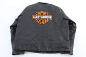 Arizona Full Zip Faux Leather Jacket - Jacket - Thrifted Threads