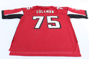 Atlanta Falcons Rod Coleman 75 Reebok Football Jersey - ThriftedThreads.com