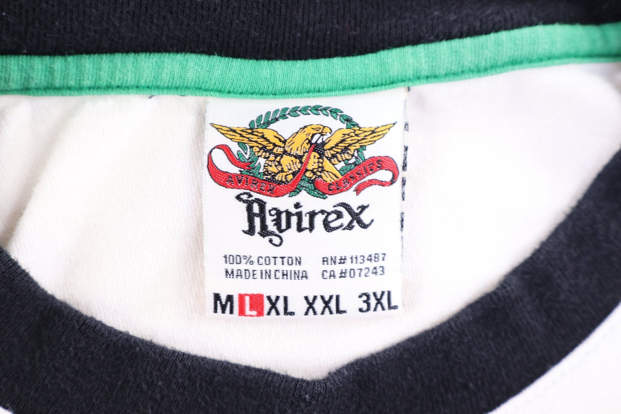Avirex Multicolor Raglan LS T-shirt - Shirts & Tops - Thrifted Threads