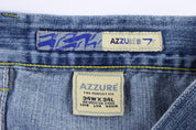 Azzure Medium Wash Denim Jeans - Pants - Thrifted Threads