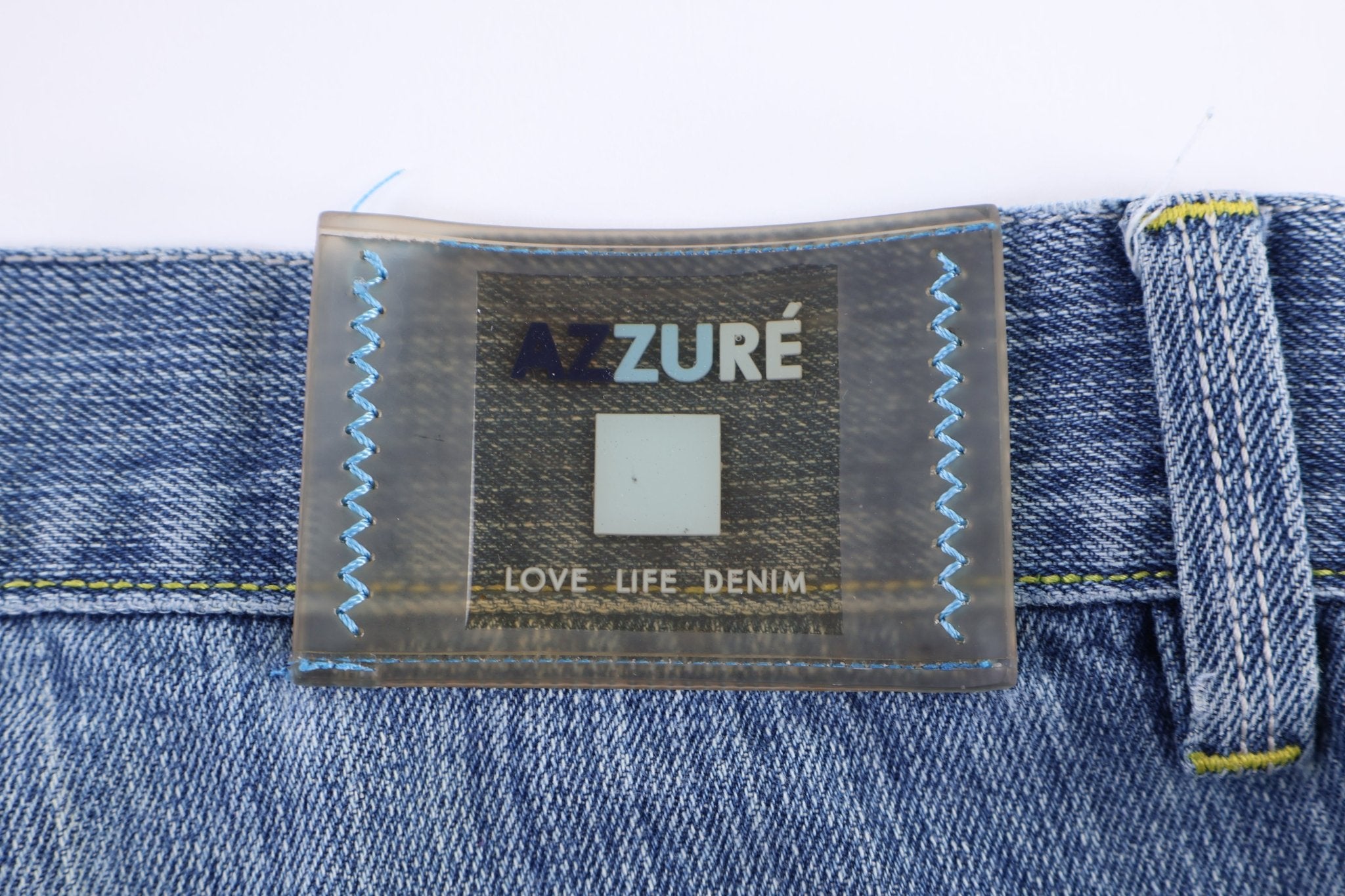 Azzure Medium Wash Denim Jeans - Pants - Thrifted Threads