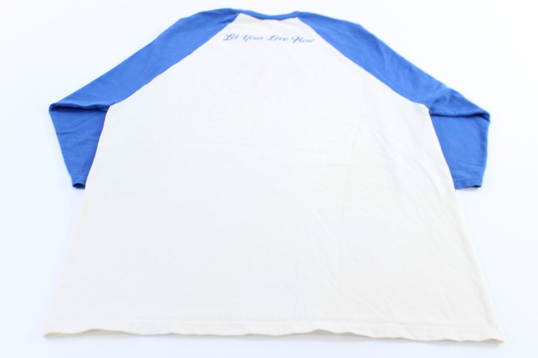 Bellamy Brothers Let Your Love Flow Raglan T-Shirt - ThriftedThreads.com