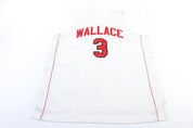 Ben Wallace Embroidered Starbury Basketball Jersey - ThriftedThreads.com