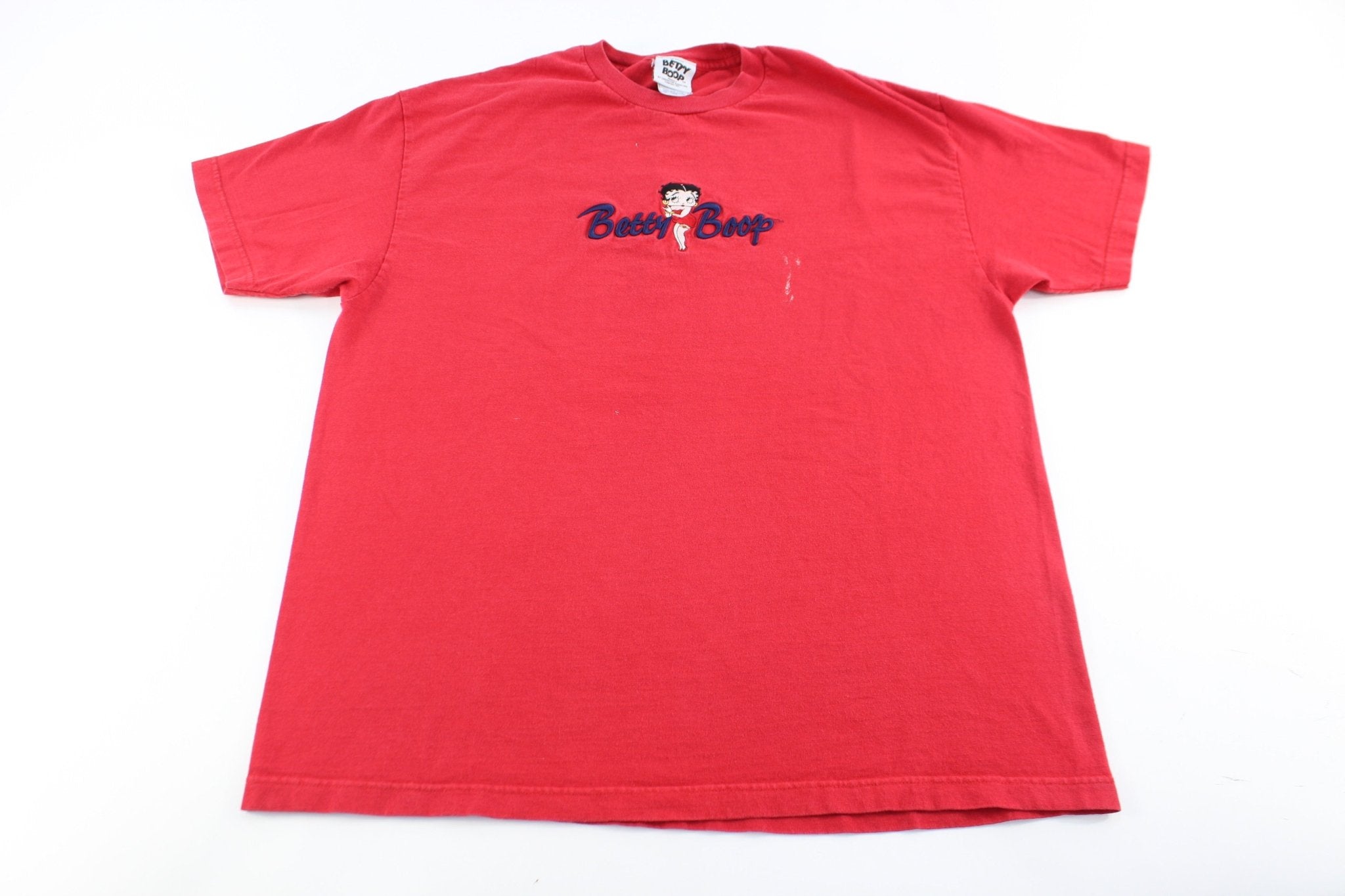 Betty Boop Embroidered T-Shirt - ThriftedThreads.com