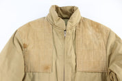 Big Bore Tan Zip Up Jacket - ThriftedThreads.com