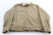 Billabong Embroidered Sherpa Lined Corduroy Jacket - ThriftedThreads.com