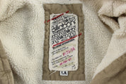 Billabong Embroidered Sherpa Lined Corduroy Jacket - ThriftedThreads.com