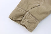 Billabong Embroidered Sherpa Lined Corduroy Jacket - ThriftedThreads.com