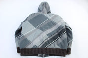 Billabong Geometric Pattern Grey Full Zip Jacket - Jacket - Thrifted Threads