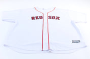 Boston Red Sox David Ortiz Majestic Baseball Jersey - ThriftedThreads.com