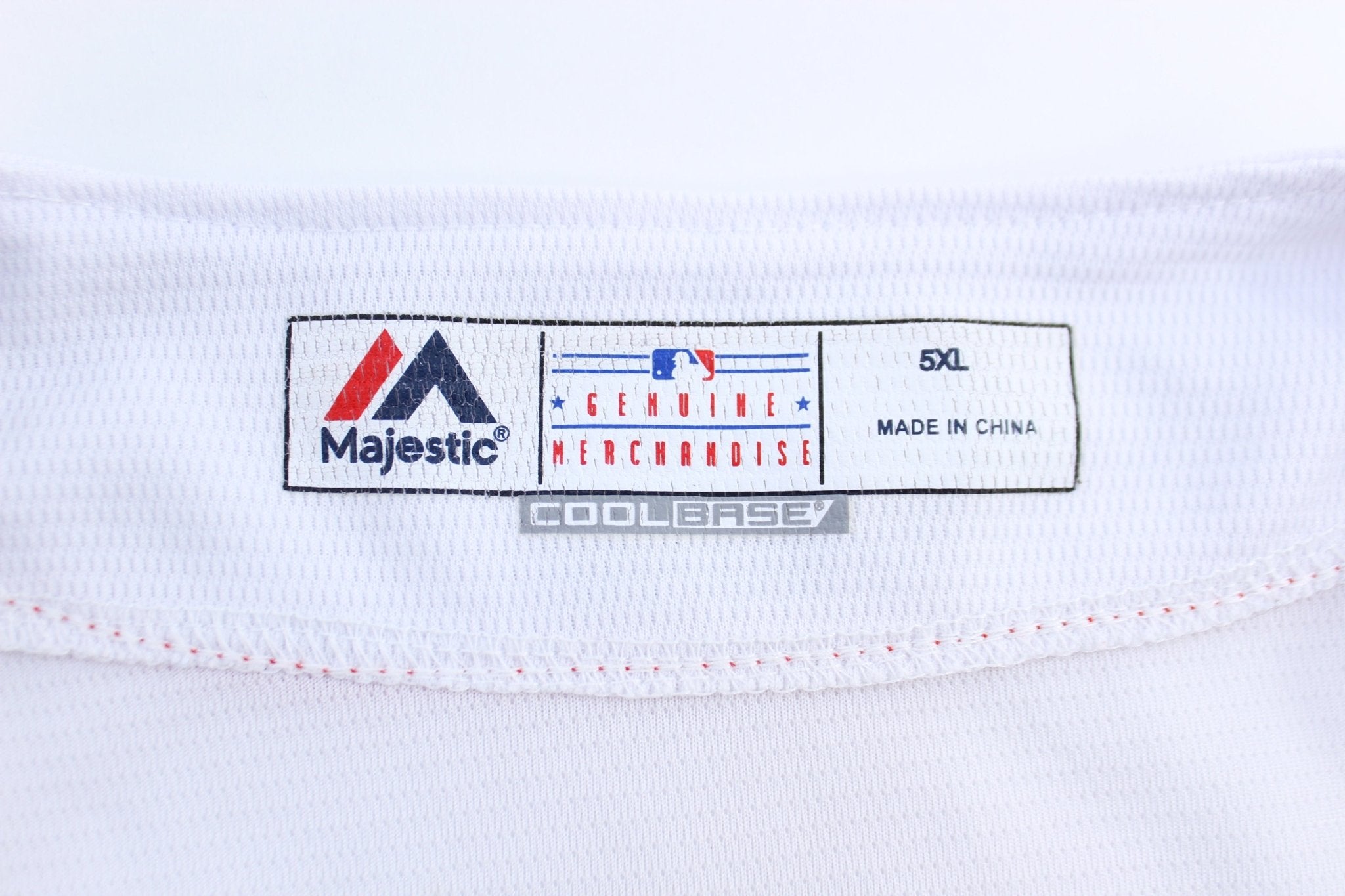 Boston Red Sox David Ortiz Majestic Baseball Jersey - ThriftedThreads.com