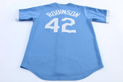 Brooklyn Dodgers Jackie Robinson 42 Baseball Jersey - ThriftedThreads.com