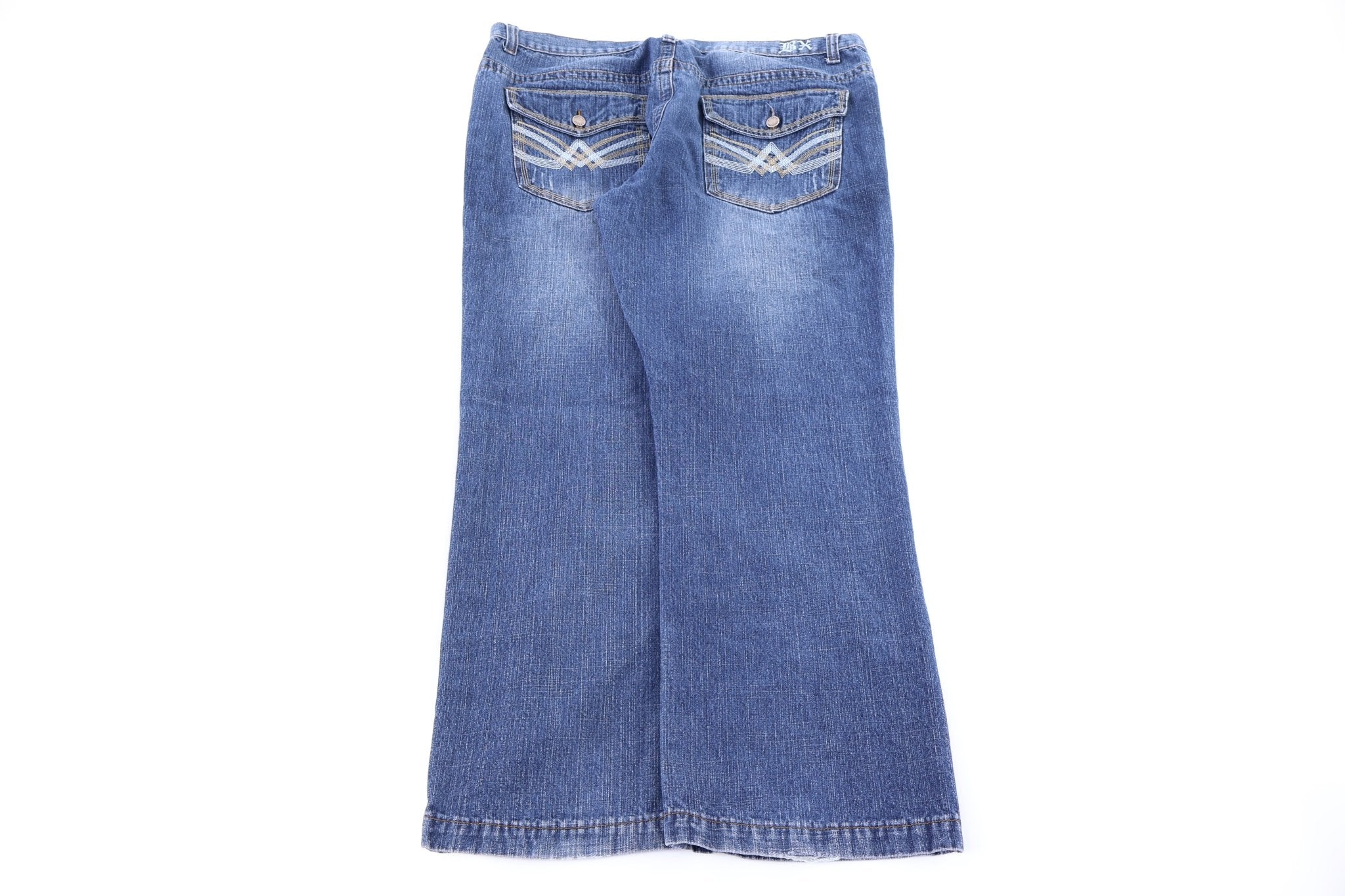 Brooklyn Express Dark Wash Denim Jeans - Pants/Shorts - Thrifted Threads