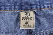 Brooklyn Express Dark Wash Denim Jeans - Pants/Shorts - Thrifted Threads