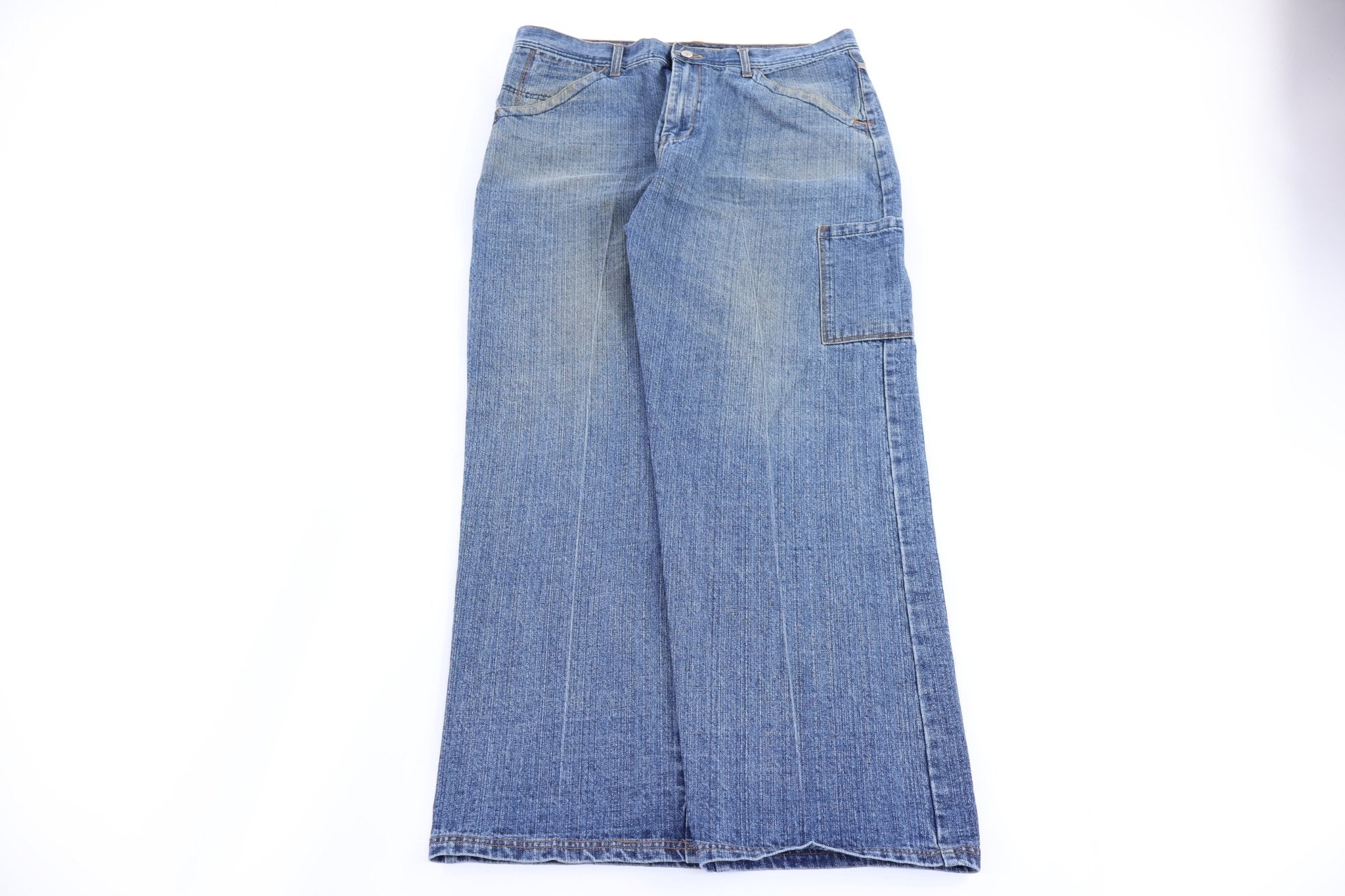 Brooklyn Express Medium Wash Denim Jeans - Pants/Shorts - Thrifted Threads