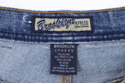 Brooklyn Express Medium Wash Denim Jeans - Pants/Shorts - Thrifted Threads