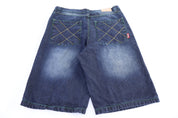 Brooklyn Xpress Dark Wash Denim Shorts - Pants/Shorts - Thrifted Threads