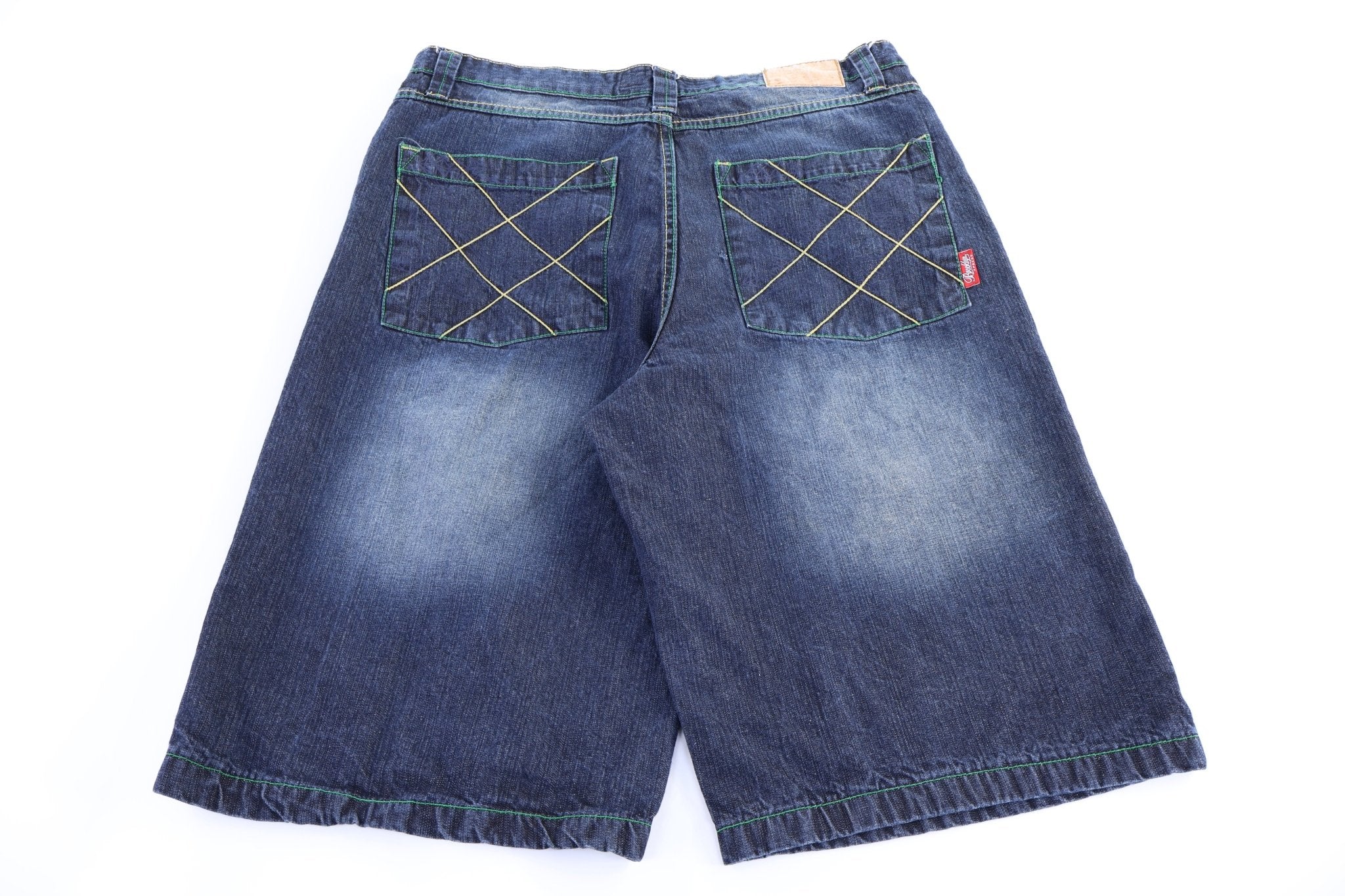 Brooklyn Xpress Dark Wash Denim Shorts - Pants/Shorts - Thrifted Threads