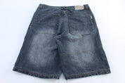 Brooklyn Xpress Dark Wash Denim Shorts - Pants/Shorts - Thrifted Threads