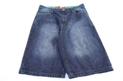 Brooklyn Xpress Dark Wash Denim Shorts - Pants/Shorts - Thrifted Threads