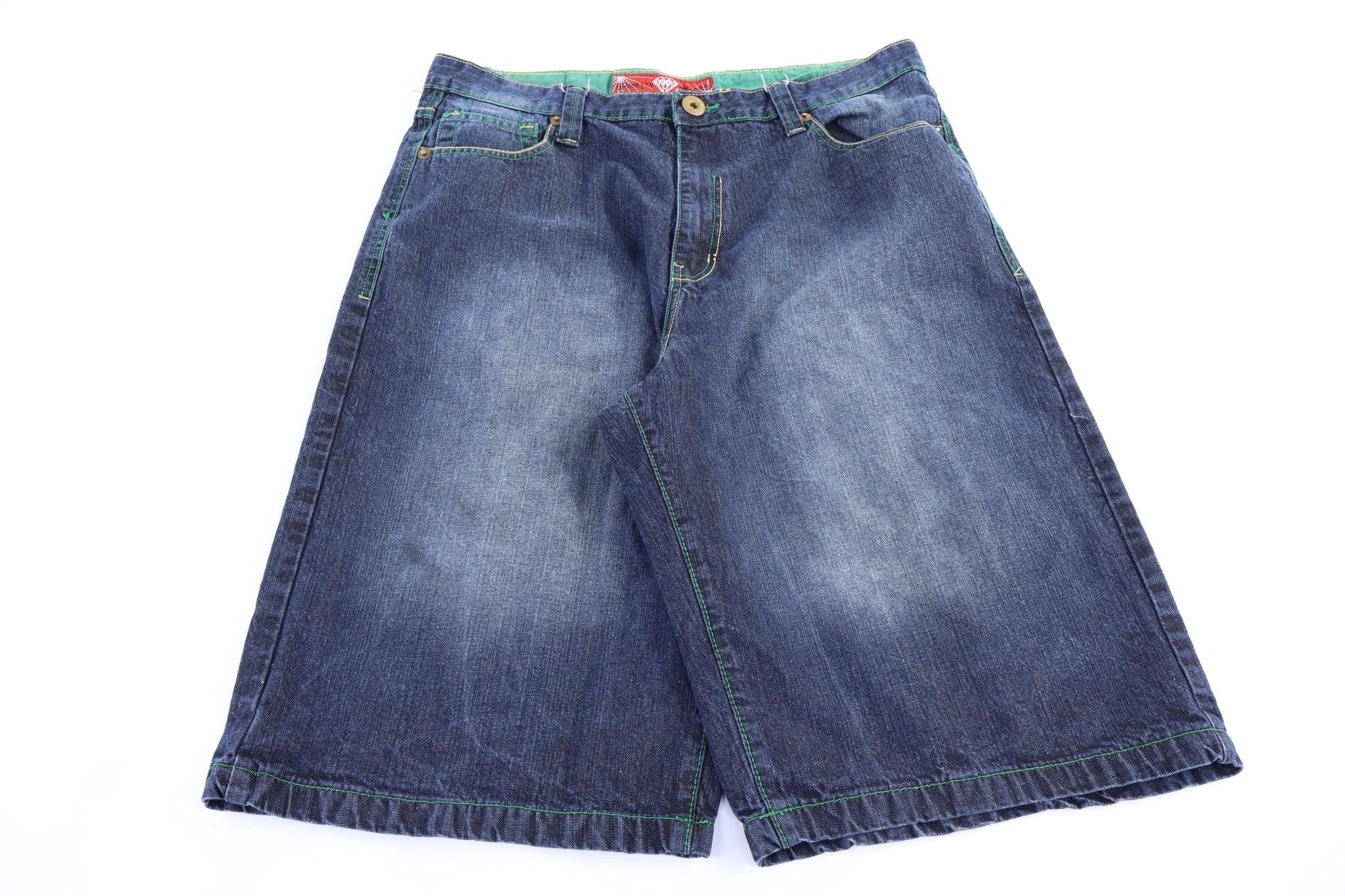Brooklyn Xpress Dark Wash Denim Shorts - Pants/Shorts - Thrifted Threads