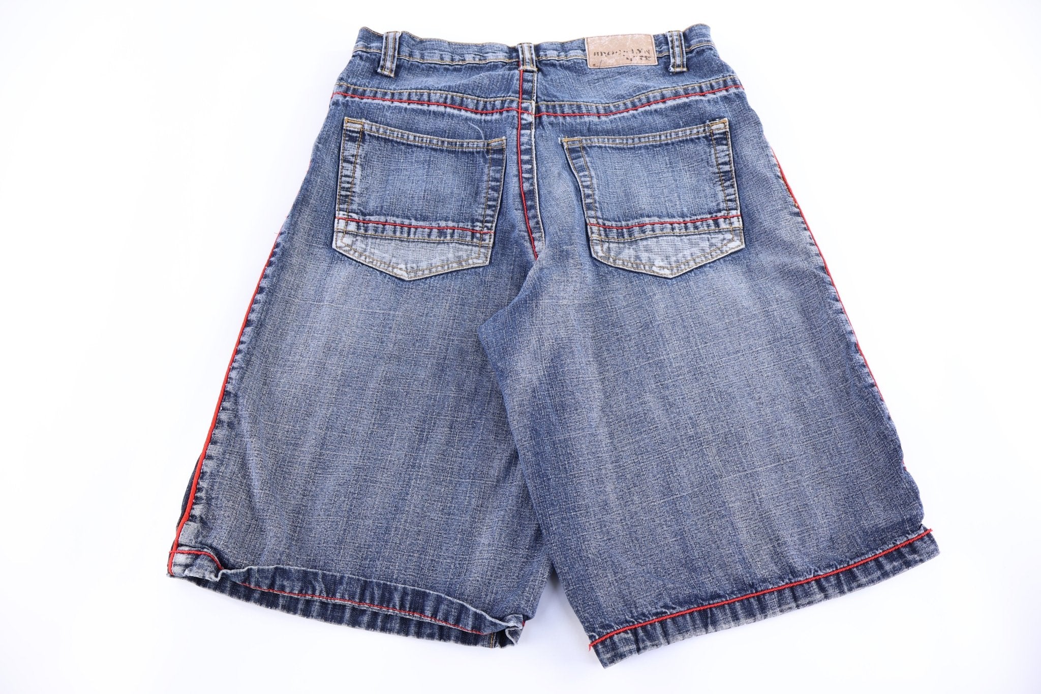 Brooklyn Xpress Dark Wash Denim Shorts - Pants/Shorts - Thrifted Threads