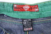 Brooklyn Xpress Dark Wash Denim Shorts - Pants/Shorts - Thrifted Threads