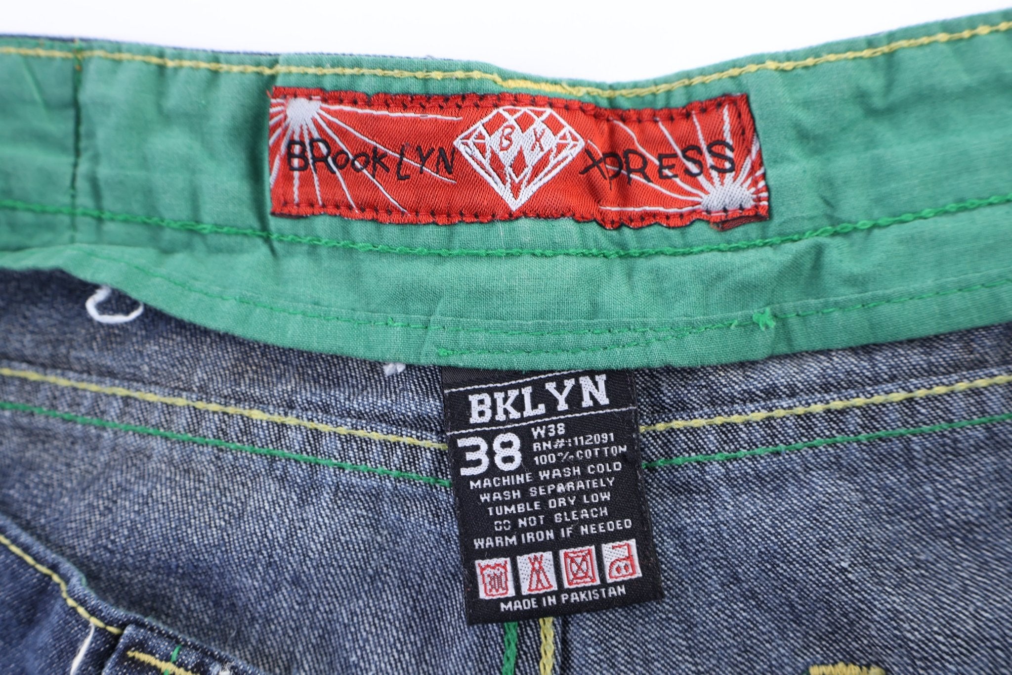 Brooklyn Xpress Dark Wash Denim Shorts - Pants/Shorts - Thrifted Threads