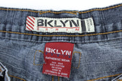 Brooklyn Xpress Dark Wash Denim Shorts - Pants/Shorts - Thrifted Threads