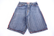 Brooklyn Xpress Dark Wash Denim Shorts - Pants/Shorts - Thrifted Threads