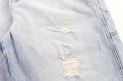 Brooklyn Xpress Light Wash Denim Shorts - Pants/Shorts - Thrifted Threads