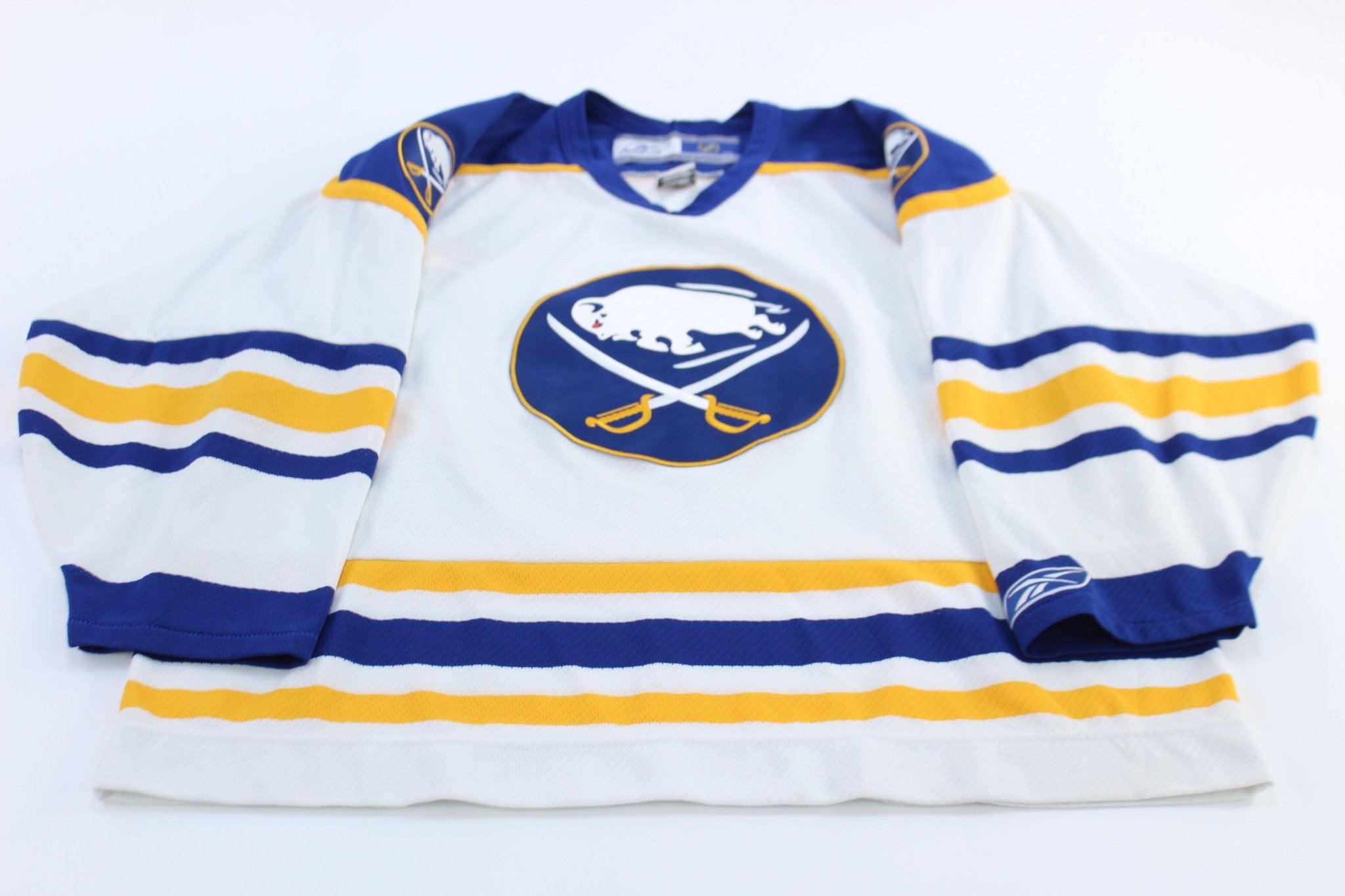 Buffalo Sabres Embroidered Reebok Ice Hockey Jersey - ThriftedThreads.com