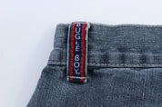Bugle Boy Dark Washed Denim Shorts - ThriftedThreads.com