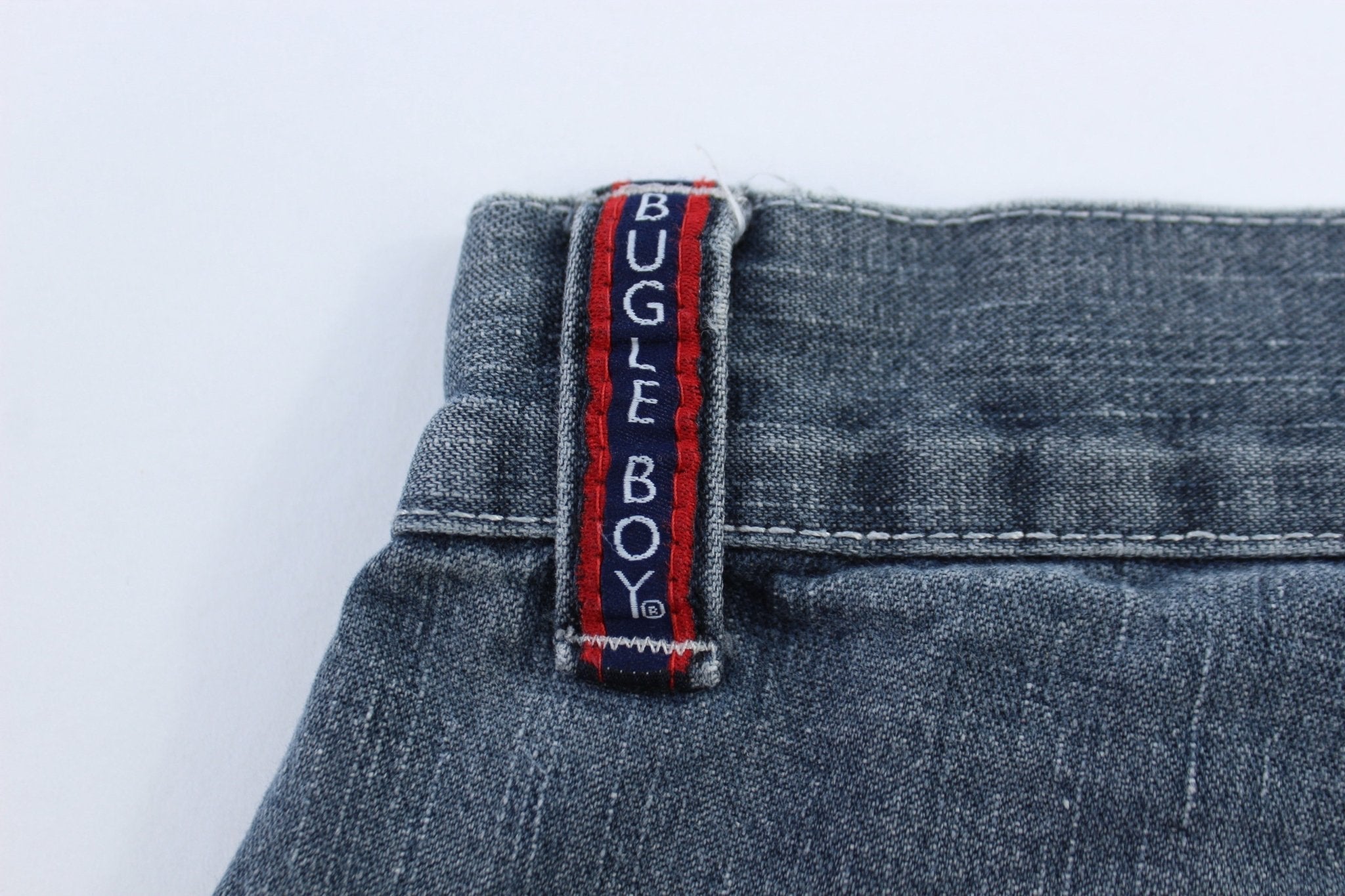 Bugle Boy Dark Washed Denim Shorts - Pants/Shorts - Thrifted Threads