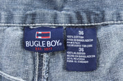 Bugle Boy Dark Washed Denim Shorts - Pants/Shorts - Thrifted Threads