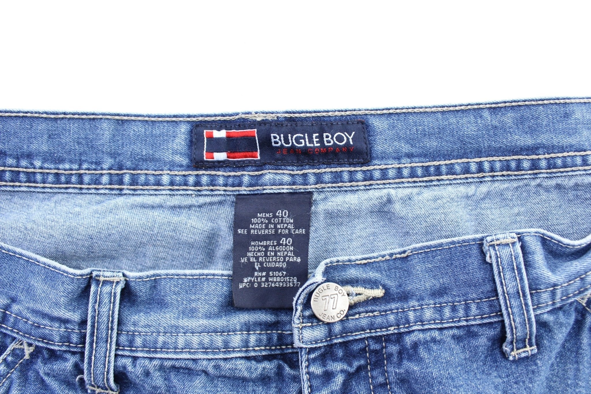 Bugle Boy Denim Carpenter Shorts - Pants/Shorts - Thrifted Threads