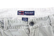 Bugle Boy Green Cargo Pants - ThriftedThreads.com