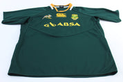 Canterbury Embroidered Logo South Africa Rugby Jersey - ThriftedThreads.com