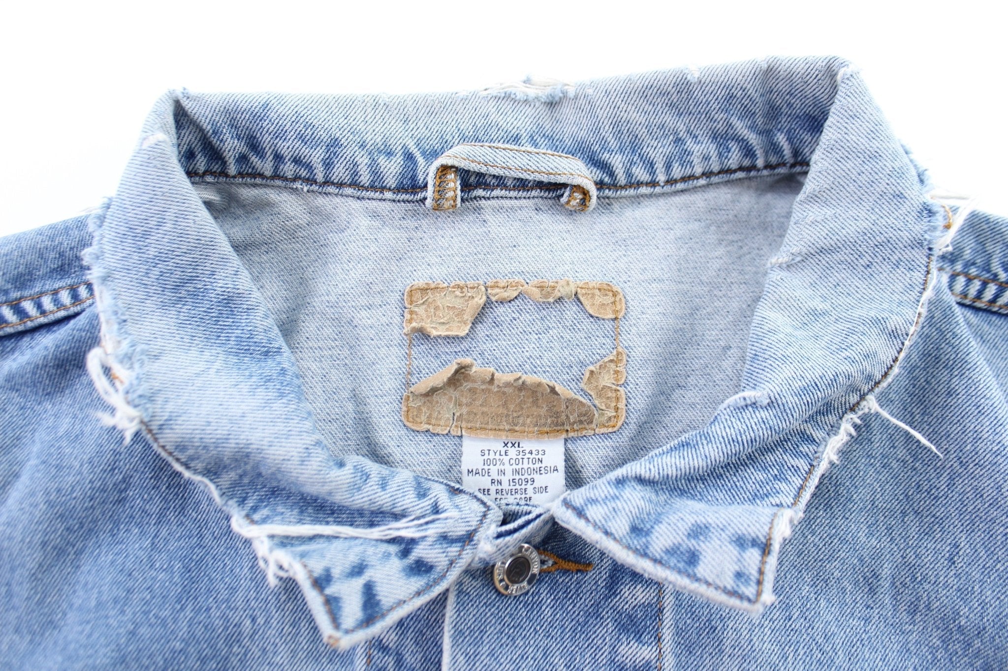 Canyon River Blues Light Wash Denim Jacket - Jackets - Thrifted Threads