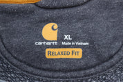 Carhartt Grey Relaxed Fit Hooded Jacket - Jacket - Thrifted Threads