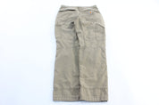 Carhartt Logo Light Tan Carpenter Pants - ThriftedThreads.com