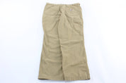 Carhartt Logo Light Tan Carpenter Pants - ThriftedThreads.com