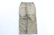 Carhartt Logo Light Tan Carpenter Pants - ThriftedThreads.com