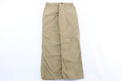 Carhartt Logo Light Tan Carpenter Pants - ThriftedThreads.com