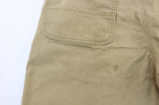 Carhartt Logo Light Tan Carpenter Pants - Pants - Thrifted Threads